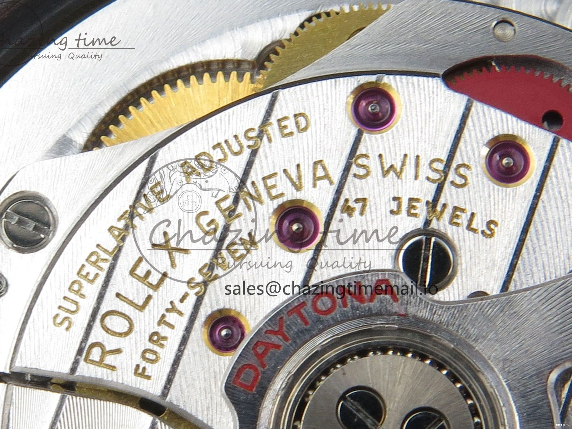 MiroTime 0122 Daytona 126519 VSF 1:1 Best Edition Black Silver Lume Dial on Oysterflex Strap VS4131 V2 (Weighted) DailyWear 324